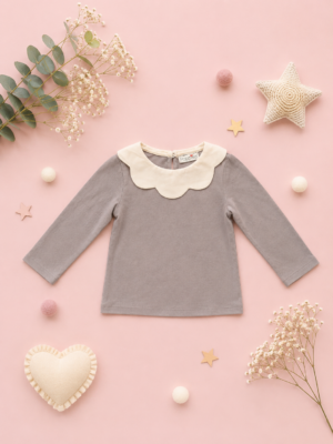 petal grace cotton top