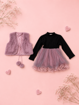 snowflake fairy dress set