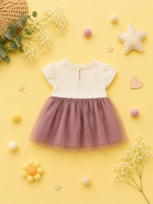 rose mist party dress