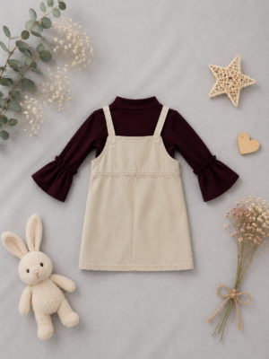 cozy charm pinafore set