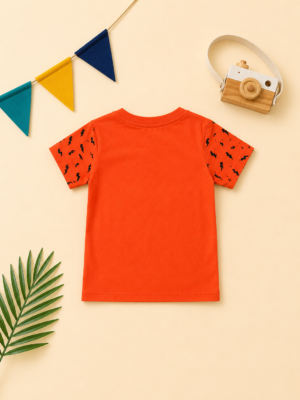 orange energy tee
