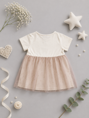 pink breeze tulle dress