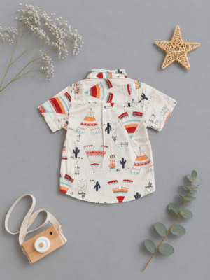 boho safari kids shirt