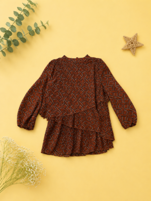 little fashionista ruffle dress