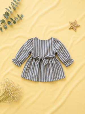 coastal charm stripe dress