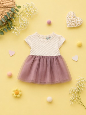 rose mist party dress