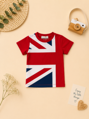 royal red graphic tee