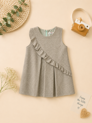 graceful ruffle dress