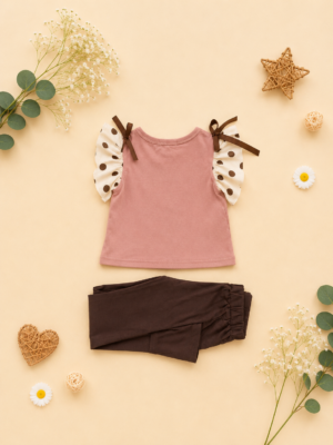 polka flutter co ord