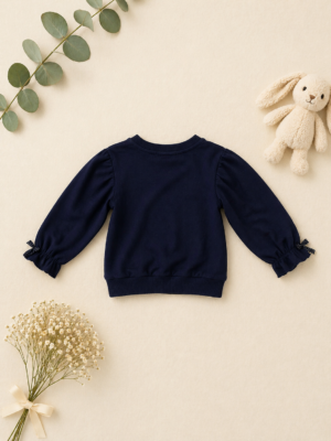 bunny hops navy sweatshirt