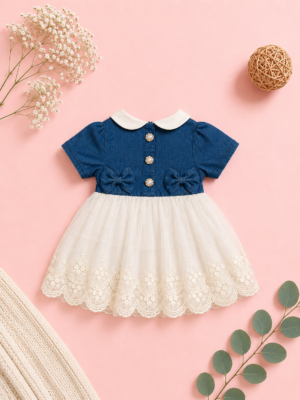 snowflake lace beauty dress