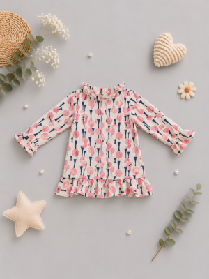 pink petal whimsy dress
