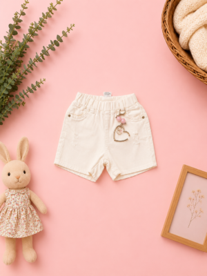 classic cream shorts