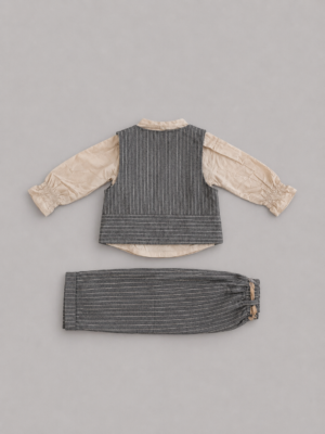 little lady pinstripe co ord set