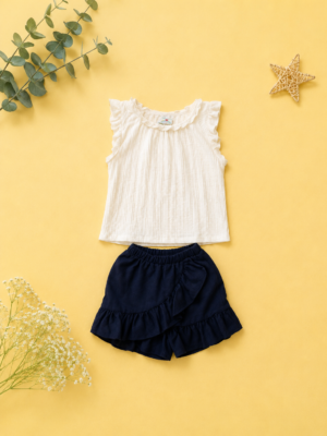 little lady ruffle set