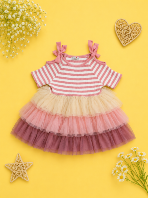 sweet blossom layered dress