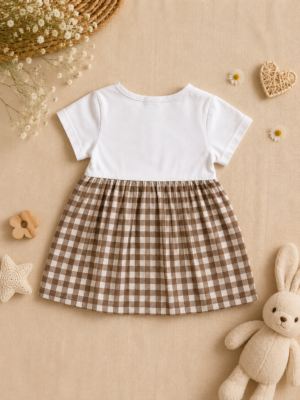 caramel cottage dress