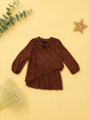 little fashionista ruffle dress