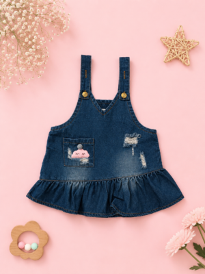 denim dream pinafore
