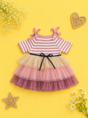 sweet blossom layered dress