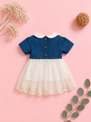 snowflake lace beauty dress