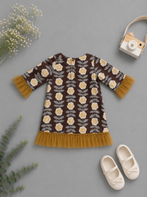 rustic bloom party dress