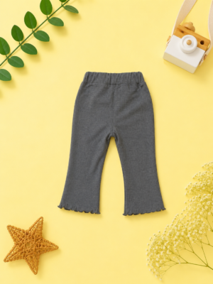 charcoal charm flare pants