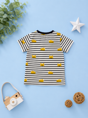 sunny bear stripes t shirt