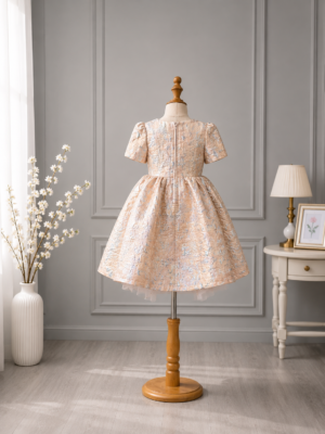 peach blossom princess dress