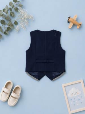 little gentleman grey waistcoat