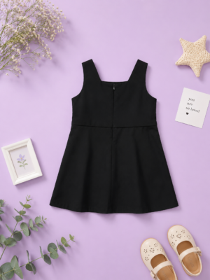 midnight grace pinafore dress