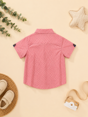 rosy dot classic shirt