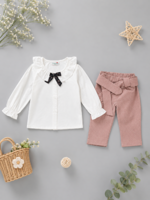 blush belle girls co ord set