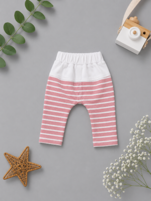 candy stripe baby pants