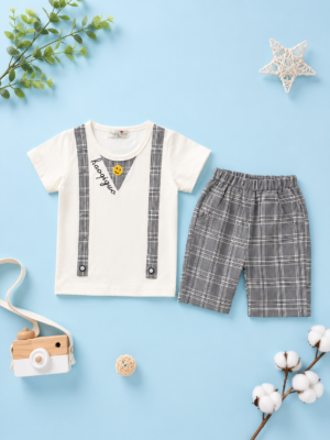 classic checks co ord set