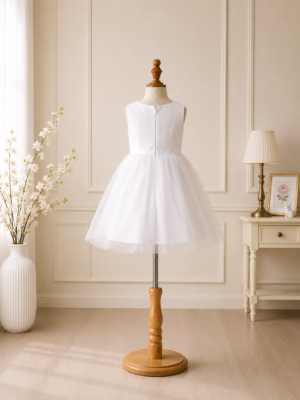 snow blossom party dress