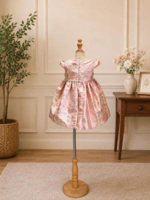 royal rosette dress