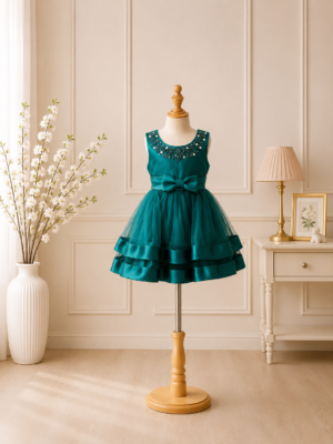 emerald grace party dress