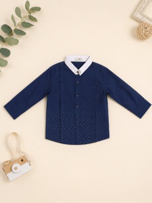 royal dot classic shirt