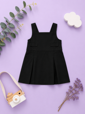 midnight grace pinafore dress