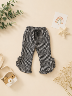 classic check charm pants