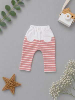 candy stripe baby pants