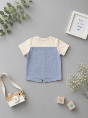 blue bow bliss top