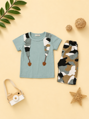 adventure camo boys co ord set