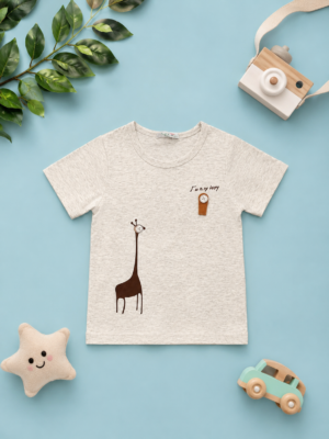 gentle giraffe tee