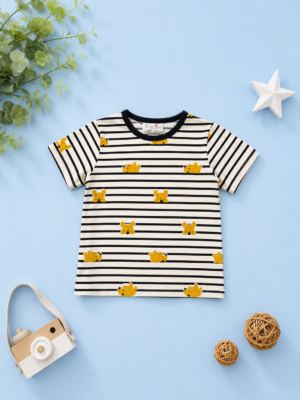 sunny bear stripes t shirt